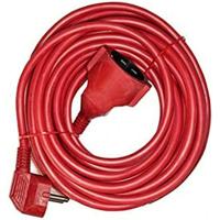 Verlengbare Kabel EDM 23600 Rood 10 m Flexibel