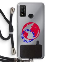 Run The World: Huawei P Smart (2020) Transparant Hoesje met koord
