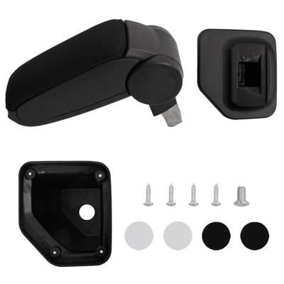 VidaXL Armsteun 15x32x(40-52) cm abs zwart