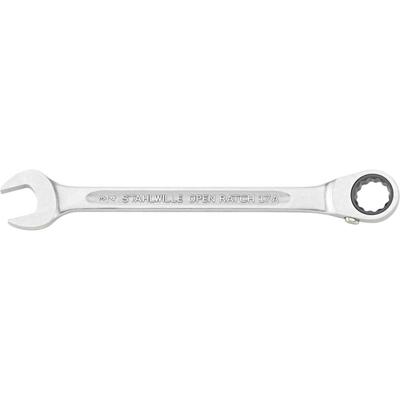 Stahlwille 41472424 OPEN RATCH 17a 3/8 15° Steek-ringratelsleutel