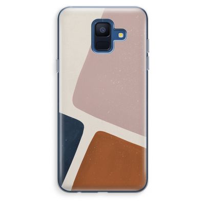 Geo #2: Samsung Galaxy A6 (2018) Transparant Hoesje