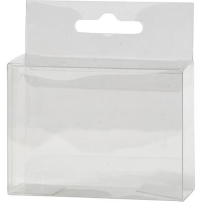 PET verpakkingsdozen, afm 74x54x26 mm, 100 stuk/ 1 doos
