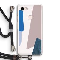 Lapis: Pixel 3 Transparant Hoesje met koord