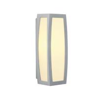 SLV Buitenlamp Meridian Box zilvergrijs 230044 - thumbnail