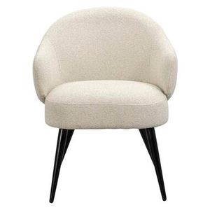 Fauteuil Hilton - stof - zand - Leen Bakker