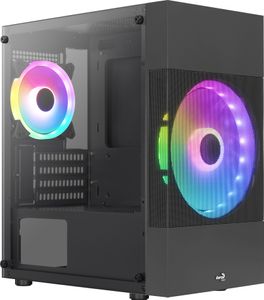 Aerocool Atomic Lite Mini Tower Zwart