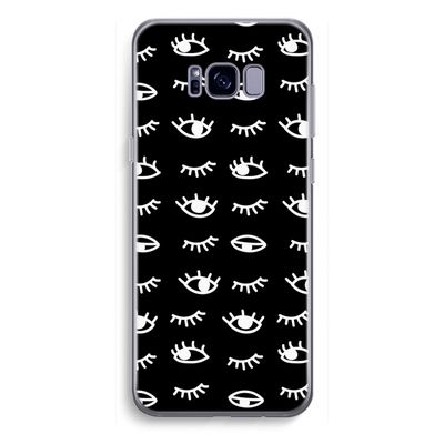 Eye pattern #3: Samsung Galaxy S8 Plus Transparant Hoesje