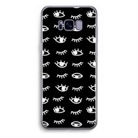 Eye pattern #3: Samsung Galaxy S8 Plus Transparant Hoesje