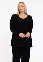 Yoek Tuniek Flare Stones | Zwart | Maat 58/60