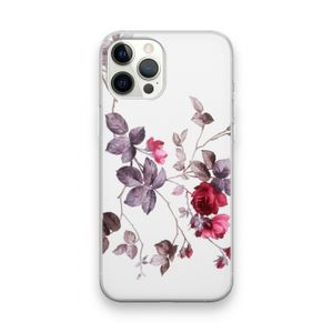 Mooie bloemen: iPhone 12 Pro Max Transparant Hoesje