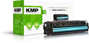 KMP Tonercassette vervangt Canon 718 Compatibel Cyaan 2900 bladzijden C-T20