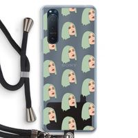 King Kylie: Sony Xperia 5 II Transparant Hoesje met koord