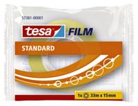Plakband tesafilm standaard 33mx15mm transparant | 30 stuks