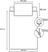Sweet Home dekbedovertrek racing 100 x 135 cm - Katoen