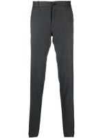 Incotex pantalon en laine vierge à coupe slim - Gris - thumbnail