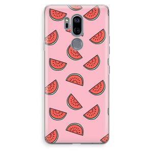 Watermeloen: LG G7 Thinq Transparant Hoesje