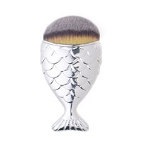 Mermaid Salon The Original Chubby Mermaid Brush Silver