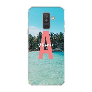 Pacific Dream: Samsung Galaxy A6 Plus (2018) Transparant Hoesje