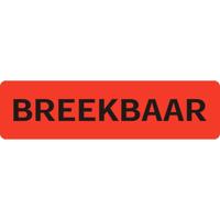 Waarschuwingsetiket breekbaar 500 stuks