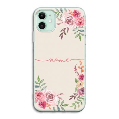 Rozen: iPhone 11 Transparant Hoesje