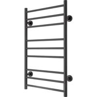Elektrische Radiator TVS ELDO 9 L Mat Zwart met Timer 86x53 cm TVS Design
