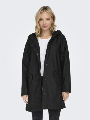 Only Onlsally Raincoat Otw Noos Zomerjassen Black Black Teddy