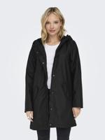 Only Onlsally Raincoat Otw Noos Zomerjassen Black Black Teddy