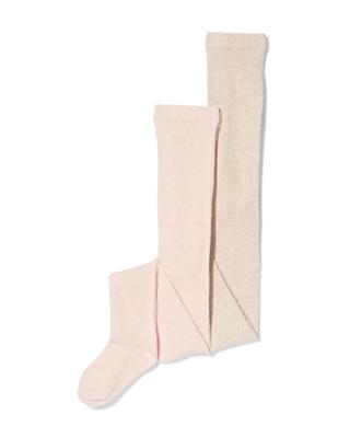 HEMA Kindermaillot structuur - 2 stuks lichtroze (lichtroze)