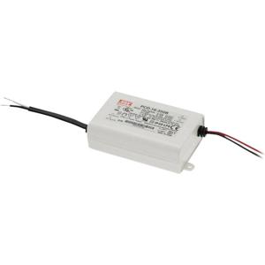 MW Mean Well PCD-16-700B LED-driver Constante stroomsterkte 16 W 0.7 A 16 - 24 V/DC Dimbaar, PFC-schakeling, Overbelastingsbescherming, Montage op ontvlambare