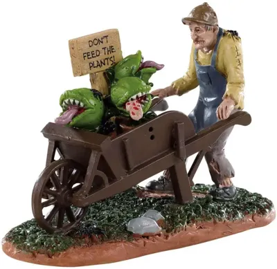 Lemax garden of eaten worker halloween figuur Spooky Town 2019