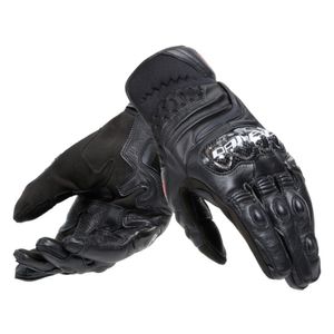 DAINESE Carbon 4 Short, Race motorhandschoenen, Zwart