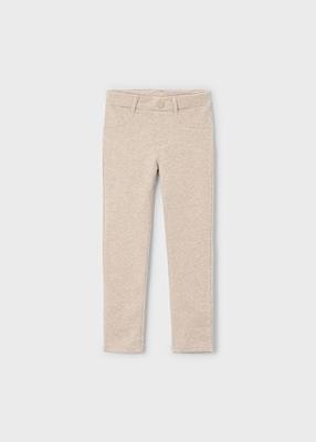 Mayoral winter broek meisjes - bruin - fleece