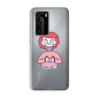 Hartje: Huawei P40 Pro Transparant Hoesje