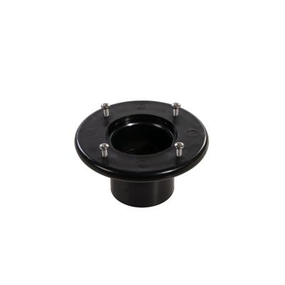 Europond Doorvoer met Tegenflens 50mm - ABS Vijver Verbindingsstuk, Stevig & Waterdicht met Schroeven