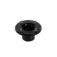 Europond Doorvoer met Tegenflens 50mm - ABS Vijver Verbindingsstuk, Stevig & Waterdicht met Schroeven