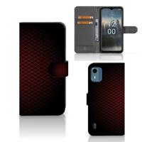 Nokia C12 | Telefoon Hoesje | Geruit Rood