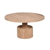 Giga Meubel - Salontafel Rond 70cm - Naturel Mangohout - Stacy