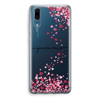 Hartjes en kusjes: Huawei P20 Transparant Hoesje