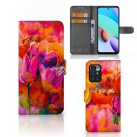 Hoesje Xiaomi Redmi 10 Tulips Hoesje Xiaomi Redmi 10 Tulips