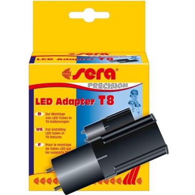 Sera LED Adapter T8 Set van 2 - Compatibel met X-Change Tubes voor Eenvoudig Aquariumonderhoud