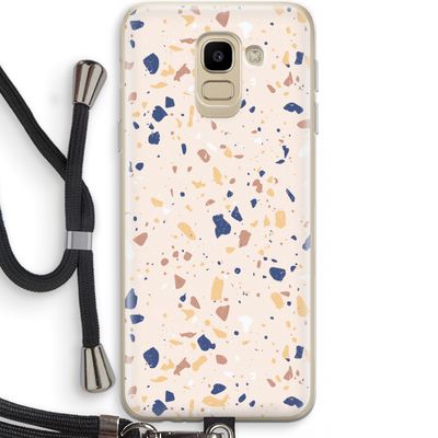 Terrazzo N°23: Samsung Galaxy J6 (2018) Transparant Hoesje met koord