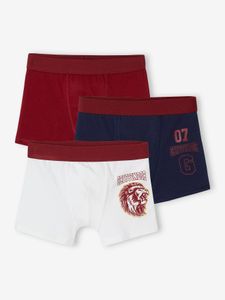 Set van 3 Harry Potter® boxers bordeauxrood