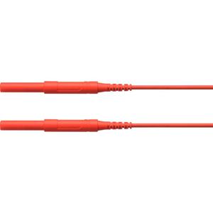 Schützinger HSPL 8568 / AWG16 / 100 / RT Veiligheidsmeetsnoer Stekker 4 mm Stekker 4 mm Rood 1 stuk(s)