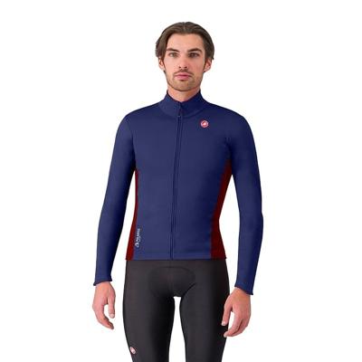 Castelli Entrata 2 fietsjack belgian blue/bordeaux heren