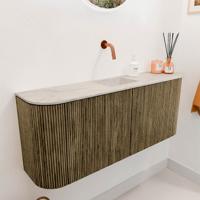 Toiletmeubel Mondiaz Joya Dlux | 103.2 cm | Meubelkleur Dusk | Faye wastafel Ostra Wasbak Midden | Zonder kraangat(en) Toiletmeubel Mondiaz Joya Dlux | 103.2 cm | Meubelkleur Dusk | Faye wastafel Ostra Wasbak Midden | Zonder kraangat(en)