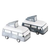 Boltze Home Spaarpot Vanlife Camper Polyresin- 19x11x12cm- Verkrijgbaar In - thumbnail