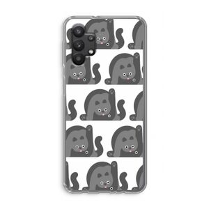 Cats: Samsung Galaxy A32 5G Transparant Hoesje