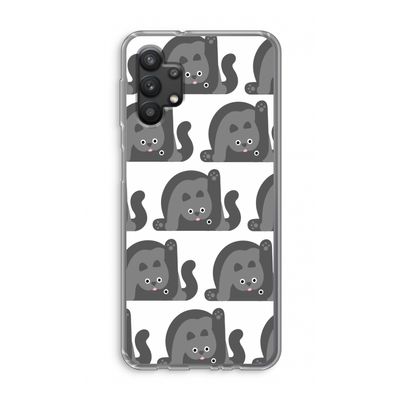 Cats: Samsung Galaxy A32 5G Transparant Hoesje