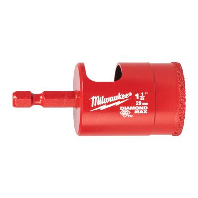 Milwaukee Accessoires Milwaukee boren | diamond max™ | 1/4" nat/droog | 29 mm 1/4" hex - 4932498351 Milwaukee Accessoires Milwaukee boren | diamond max™ | 1/4" nat/droog | 29 mm 1/4" hex - 4932498351