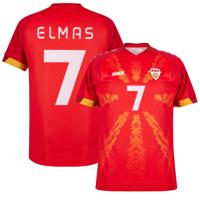 Noord Macedonië Shirt Thuis 2023-2024 + Elmas 7 (Fan Style)